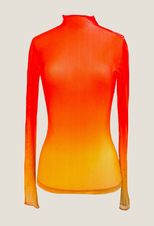 MUGLER – GRADIENT SUNSET TOP