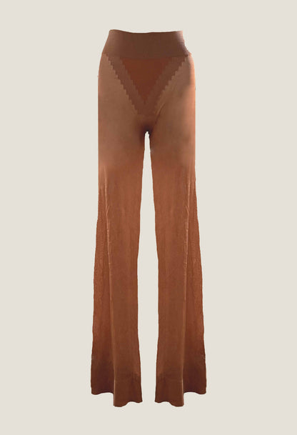 JEAN PAUL GAULTIER – PINK KNIT PANTS