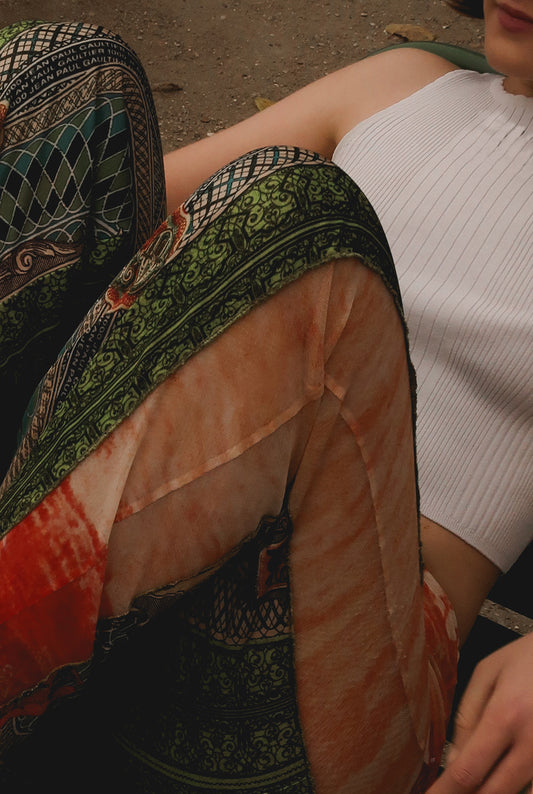 JEAN PAUL GAULTIER – PRINTED BANKNOTES PANTS