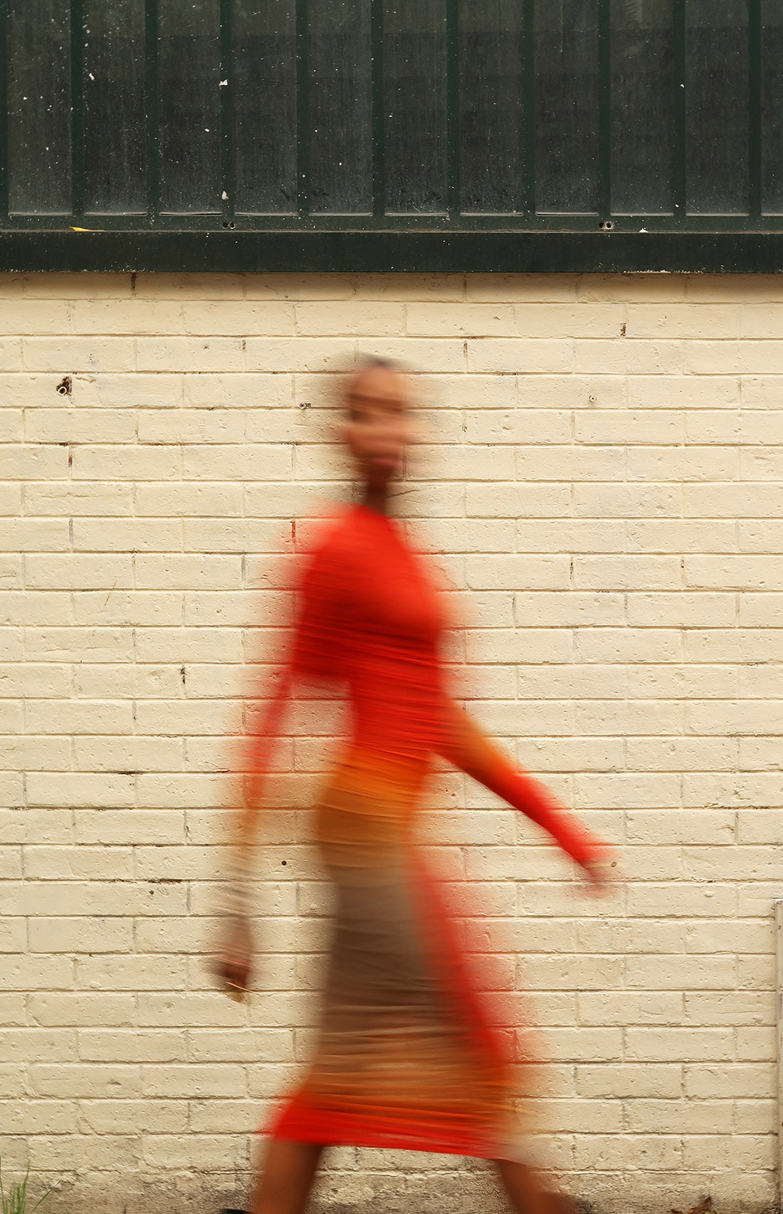 MUGLER – GRADIENT SUNSET DRESS