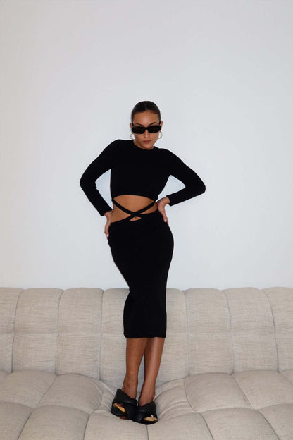 MUSIER – CROSSED DRESS