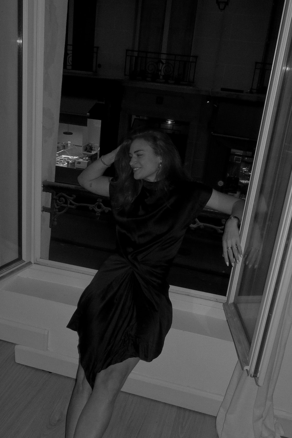 NINA RICCI – SILK BLACK DRESS