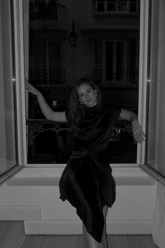 NINA RICCI – SILK BLACK DRESS